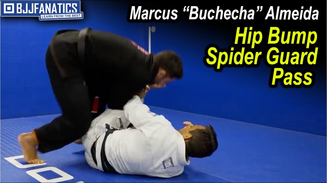 Hip Bump Spider Guard Pass by Marcus Buchecha Almeida