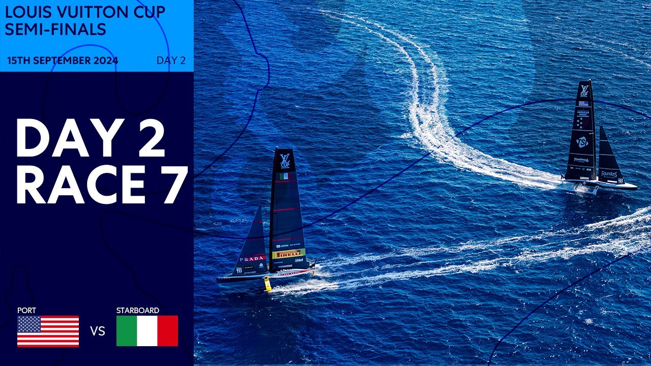Louis Vuitton Cup Semi-Final Race 7 | Luna Rossa Prada Pirelli vs. NYYC American Magic | Full Replay