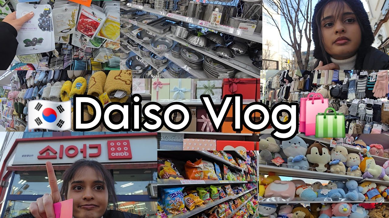 🇰🇷Daiso Shooping Vlog🛍 prices in Indian Rupees!!🤩 #korea #daiso #shoopingvlog #fyp #vlog #explore