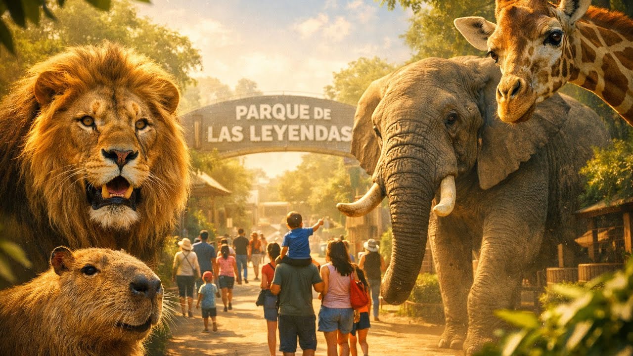 Parque de las Leyendas San Miguel, Lima Perú 2026 4K | Recorrido Completo por el Zoológico