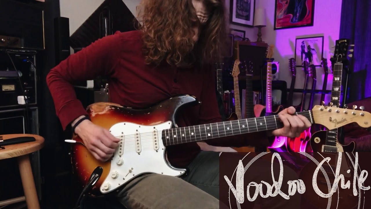 VooDoo Chile (slow version) - Jimi Hendrix Guitar Intro