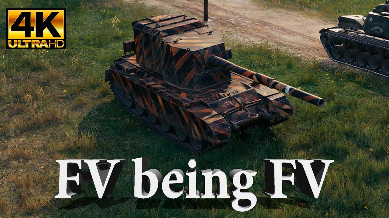 INSANE FV4005 Stage II 13,279 DMG, 3 Kills, 1512 XP | Ultra HD 4K | World of Tanks