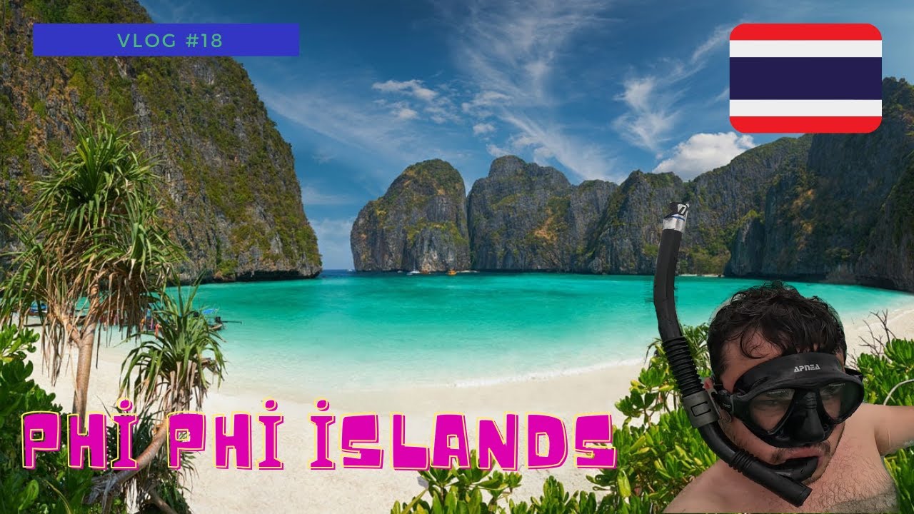 Phi Phi Adalarında Bir gün Vlog #18 #travel #phiphiislands #trending #thailand #phuket