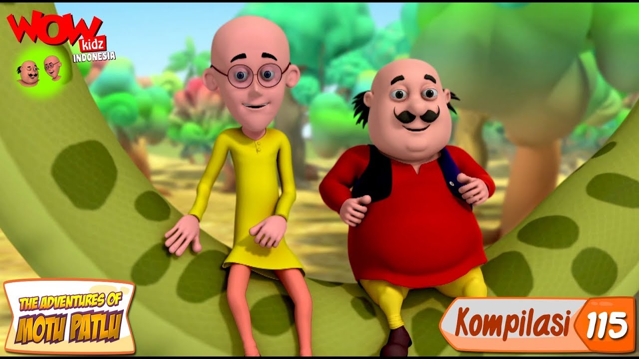 Kompilasi - 115 | Motu Patlu dalam Bahasa - Animasi 3D Kartun | WowKidz Indonesia