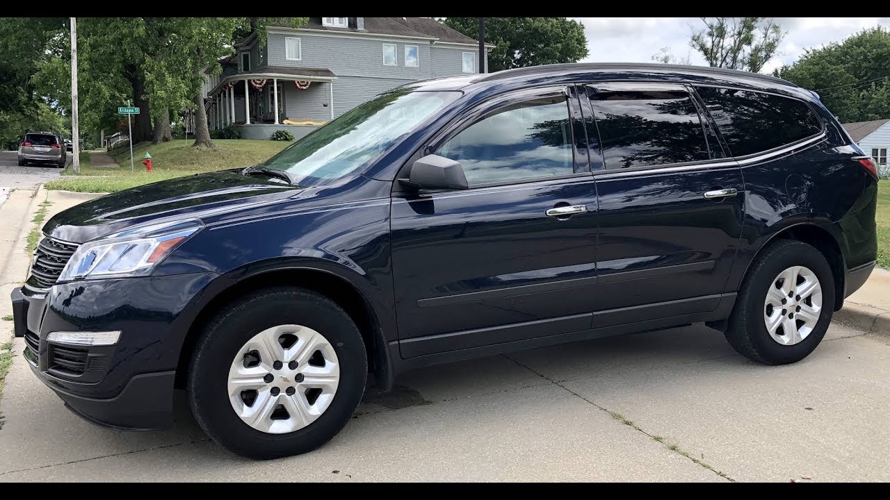 2015 Chevrolet Traverse LS AWD - 35k (Blue Velvet Metallic)