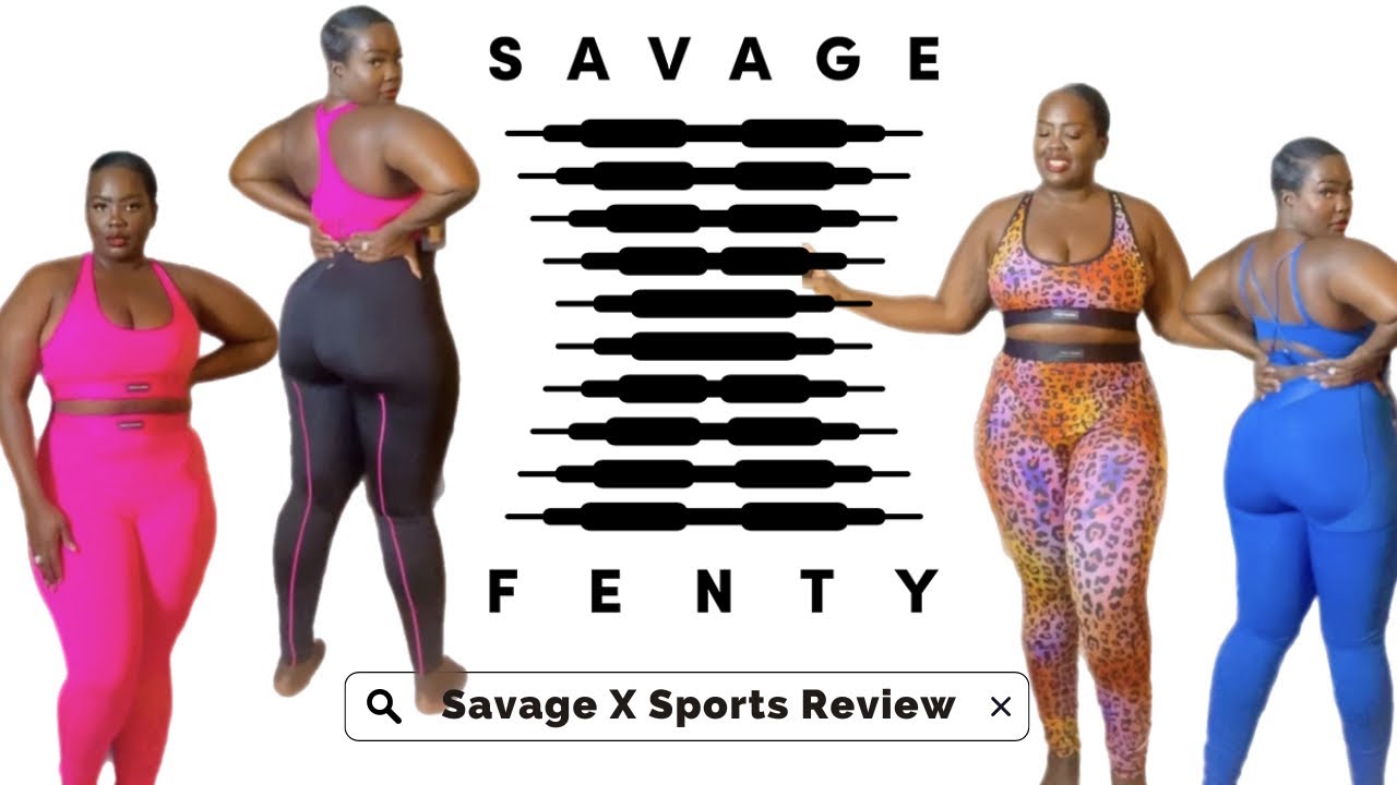 Savage X Fenty SPORTS / For Curvy Women / Size XL Review