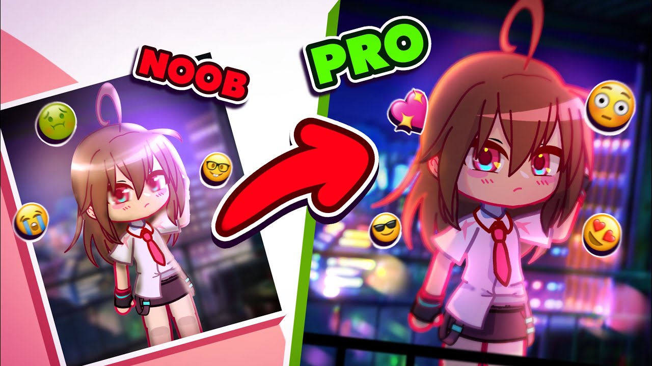 How to make your GACHA edits BETTER | Ibispaint | Noob vs Pro