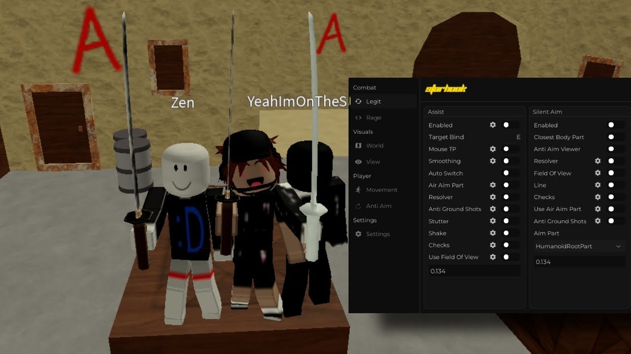 RAIDING A CHECKMARK AND HIS GOONS WITH AIMLOCK... 🌟 (HE LOGGED)