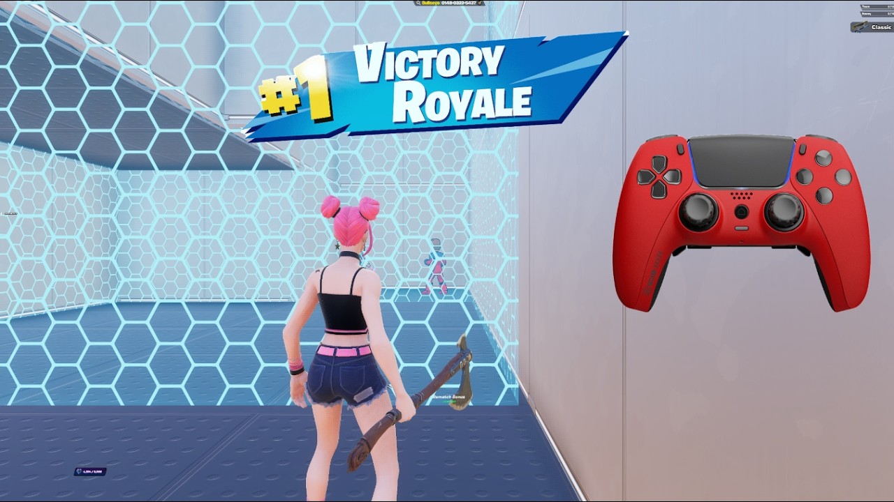 PS5 Controller🎮 Fortnite Piece Control 2v2 🎯Gameplay