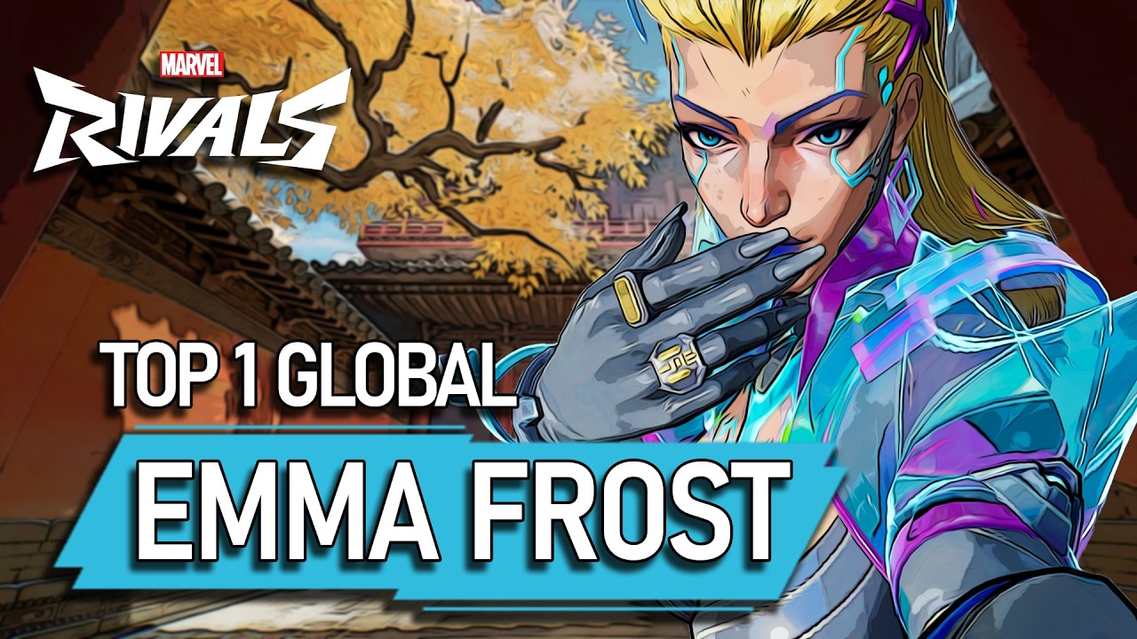 TOP #1 GLOBAL EMMA FROST ! kis of life - MARVEL RIVALS PRO