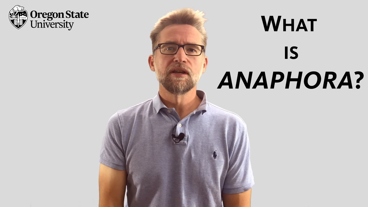 «Что такое анафора?»: литературное руководство для изучающих и преподавающих английский язык