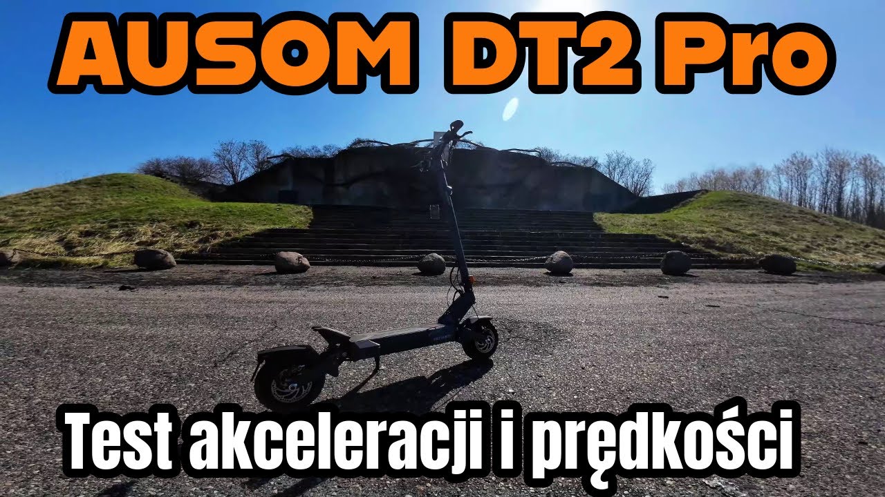 🔥AUSOM DT2 PRO 🚀 TEST PRĘDKOŚCI  I AKCELERACJI  &ndash; PONAD 65 KM/H?!