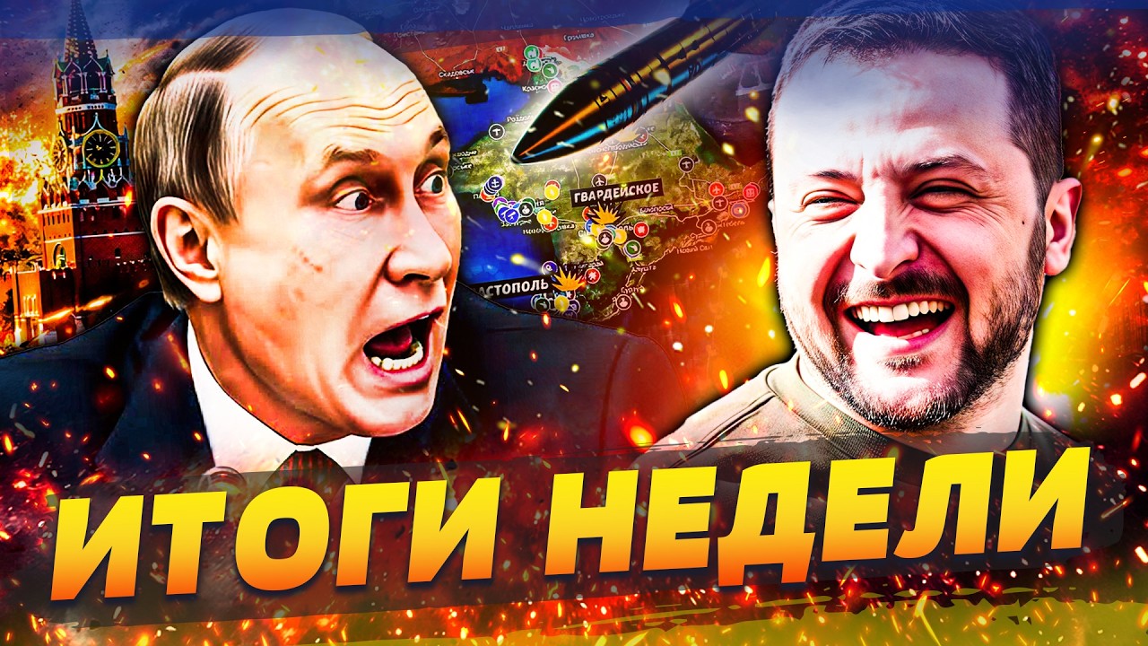 🔥СРОЧНО! МОЩНЕЙШАЯ АТАКА ВСУ: КРЫМ ОТРЕЗАЮТ ОТ РФ! ЗЕЛЕНСКИЙ ПОРВАЛ ПУТИНА! ЭТО КОНЕЦ | ИТОГИ НЕДЕЛИ