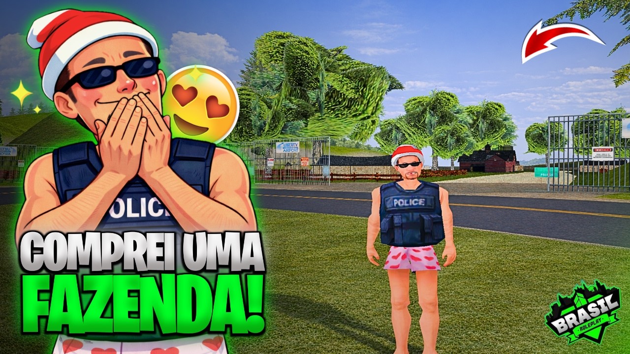 GASTEI 200 REAIS EM UMA FAZENDA 😍 BRASIL ROLEPLAY - SAMP ANDROID/PC - Ovitinz