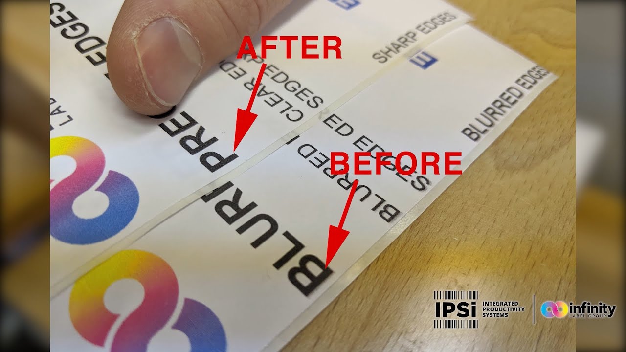 IPSi Print Lab - Epson ColorWorks C3500: Diagnosing Blurry Edges & Adjusting Louvers