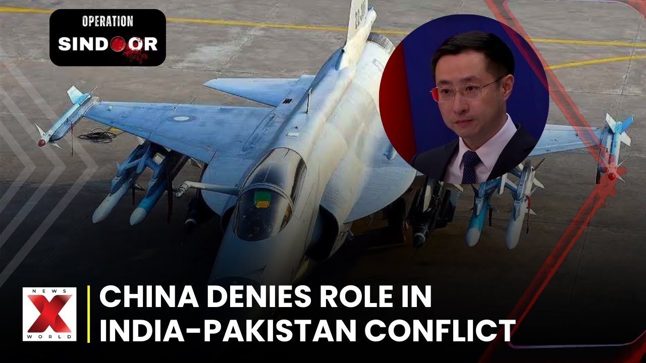 China Denies Involvement in India-Pakistan Conflict, Urges Restraint | NewsX World