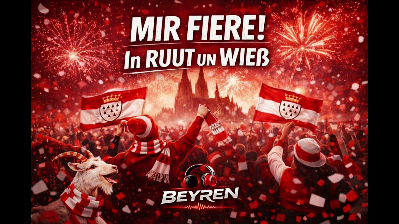 MIR FIERE IN RUUT UND WIESS 