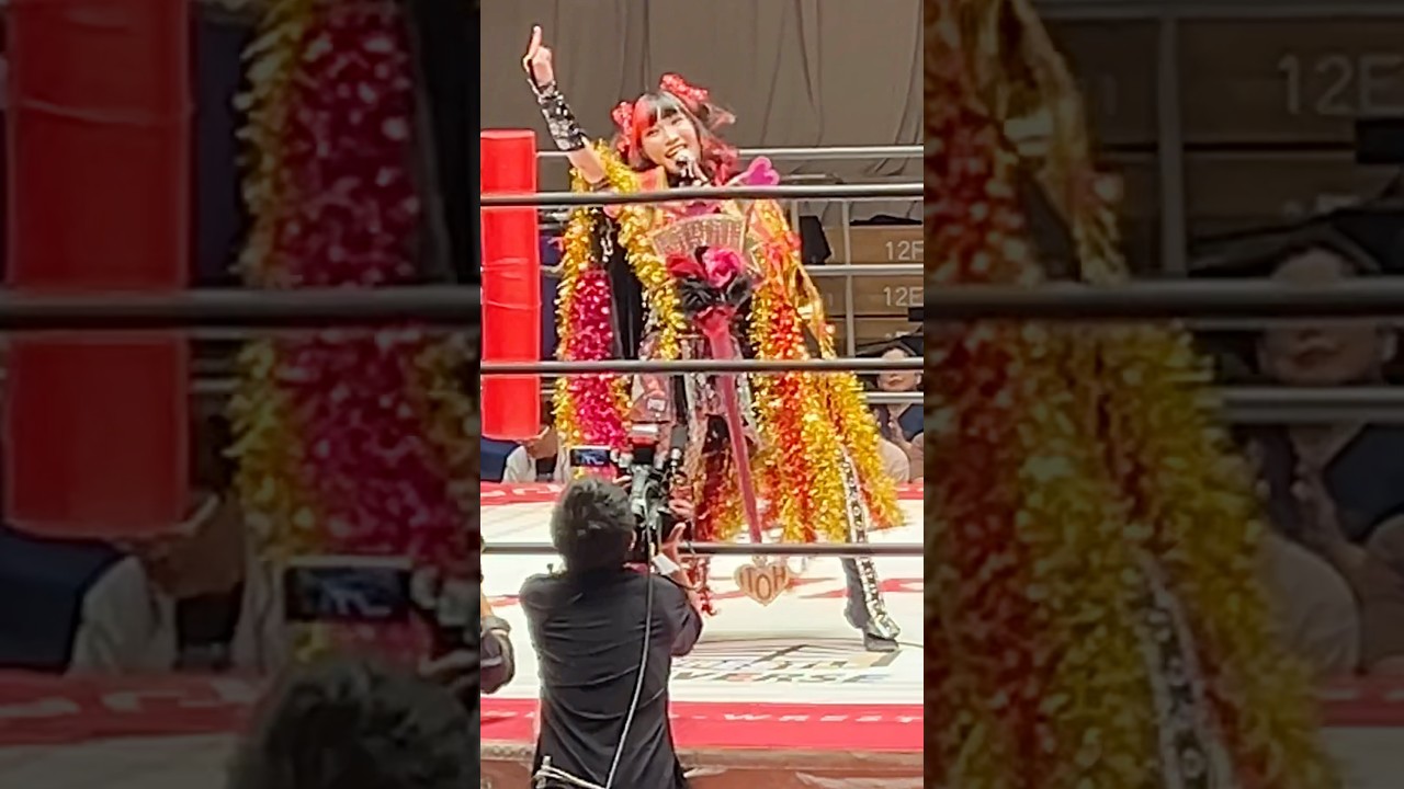 【東京女子プロレス】伊藤麻希、所属ラスト入場！　#tjpw #prowrestling #女子プロレス
