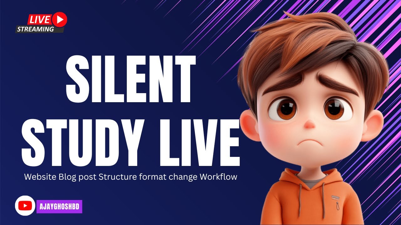 Website Blog post Structure format change Workflow Live