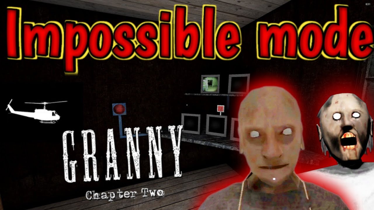 Granny Chapter Two: - Impossible mode - Helicopter Escape