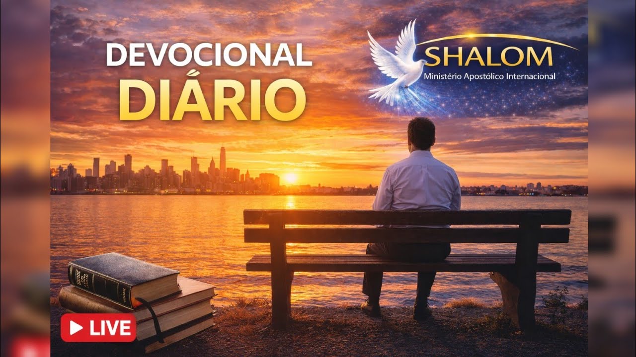 DEVOCIONAL DIÁRIO 🕊️SHALOM - O RELÓGIO QUE PAROU