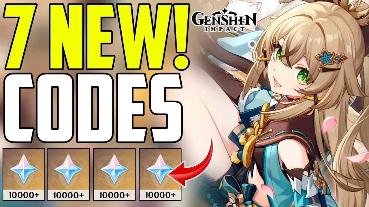 Genshin Impact New Redeem Codes 2026 | 100% Working Primogems Codes Today