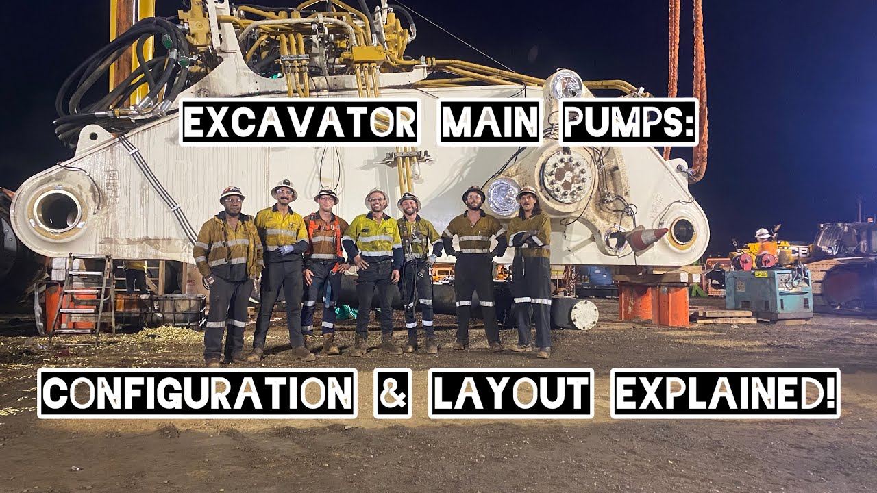 Hydraulic Main Pumps Unveiled: System Overview For large Mining Excavators