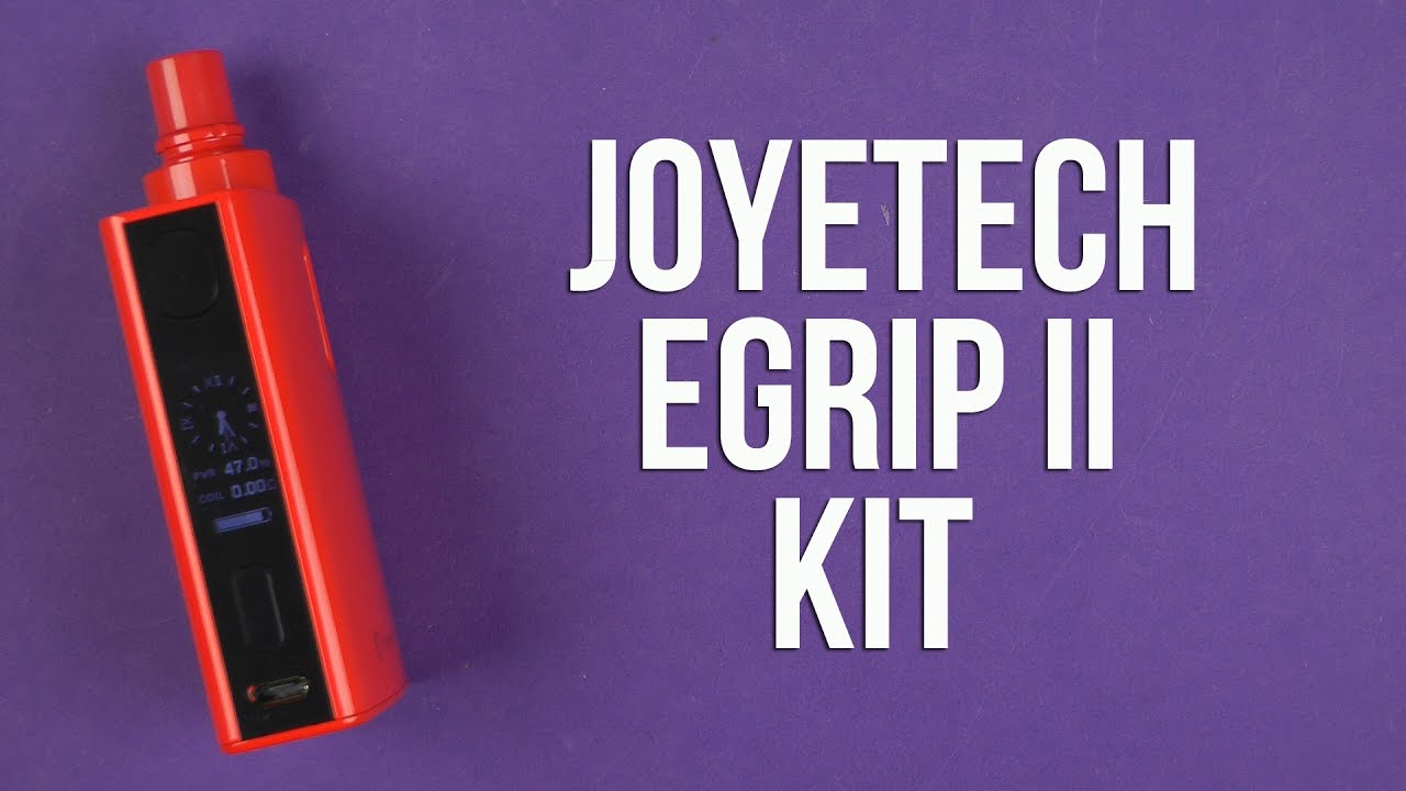 Распаковка Joyetech eGrip II Kit Red