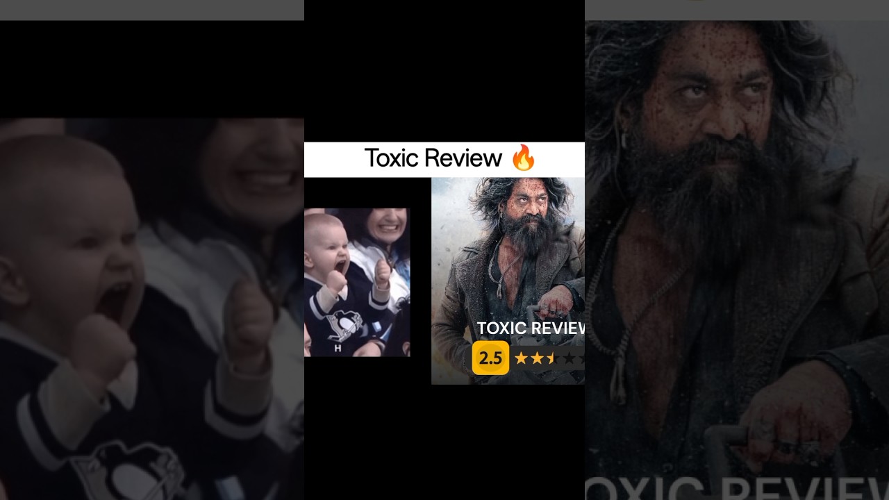 Toxic honest rating on IMDB #toxic #toxicmovie #toxicreaction #shorts