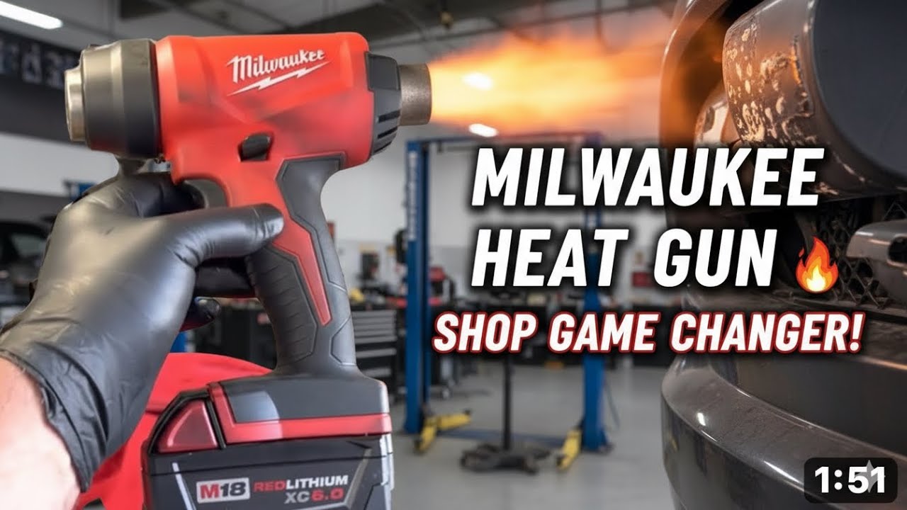 The Milwaukee Tools M18 Cordless Heat Gun Was A Lifesaver!