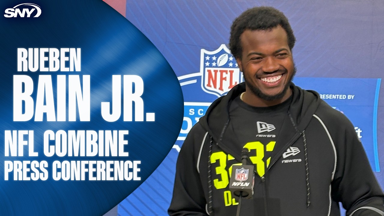 Miami prospect Rueben Bain Jr. addresses physical attributes, talks NFL inspirations at NFL Combine