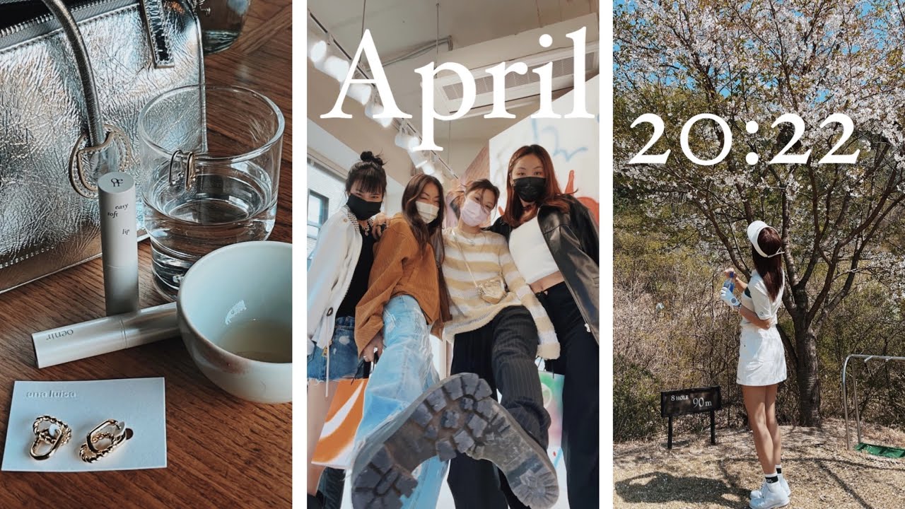 🌸APRIL VLOG | Spring Days in Seoul🌸