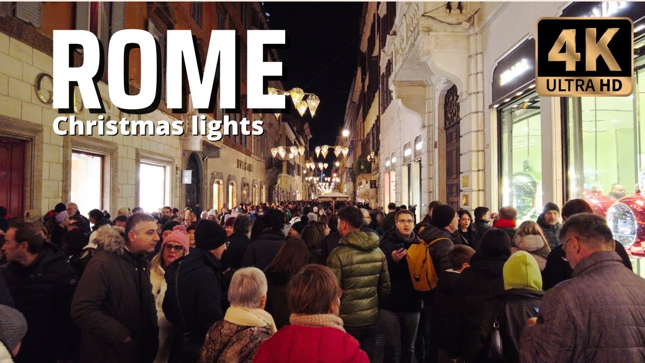 Rome's Christmas Spectacle: A Magical Journey Through Illuminated Streets