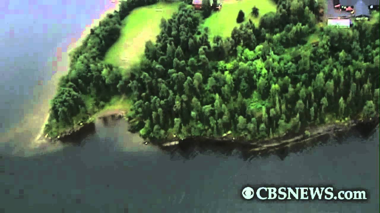 Swimmers flee gunfire on Utoya island