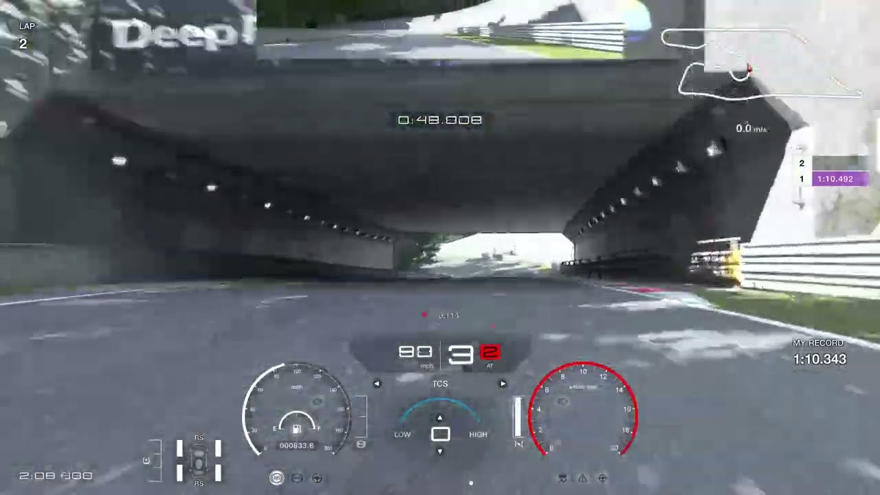 Gran Turismo 7 - Lap Time Challenge - Deep Forest Raceway Reverse (Red Bull X2019) (Silver)