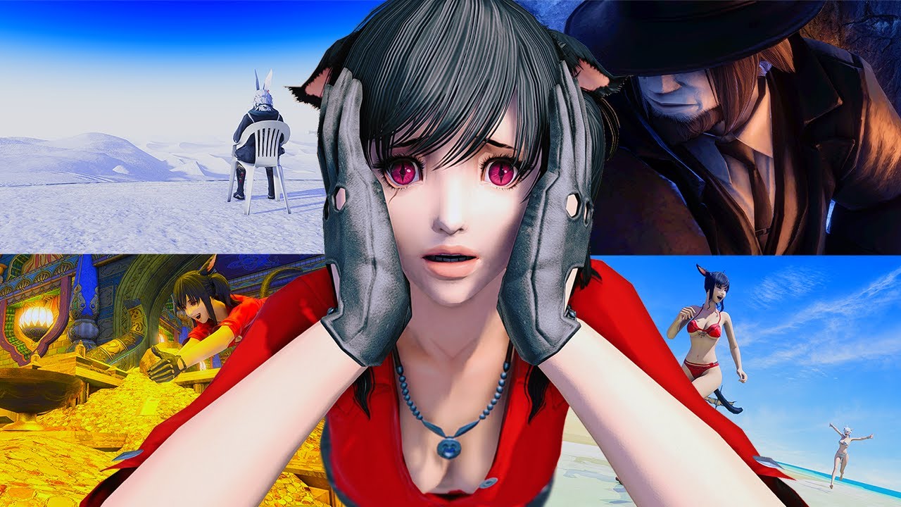 FFXIV - Many Men Online Repeatedly Pestering Girls