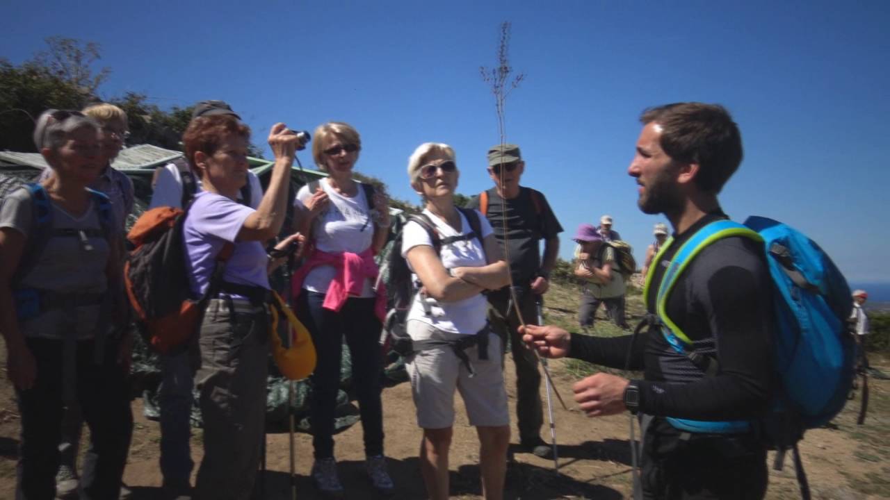 Randonnée avec Xavier SANTUCCI au village de OCCI en Balagne