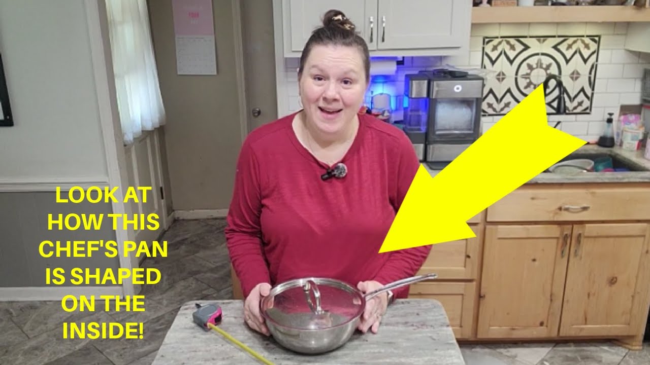 Cuisinart 3 Quart Chef's Pan Review - Look on the inside!