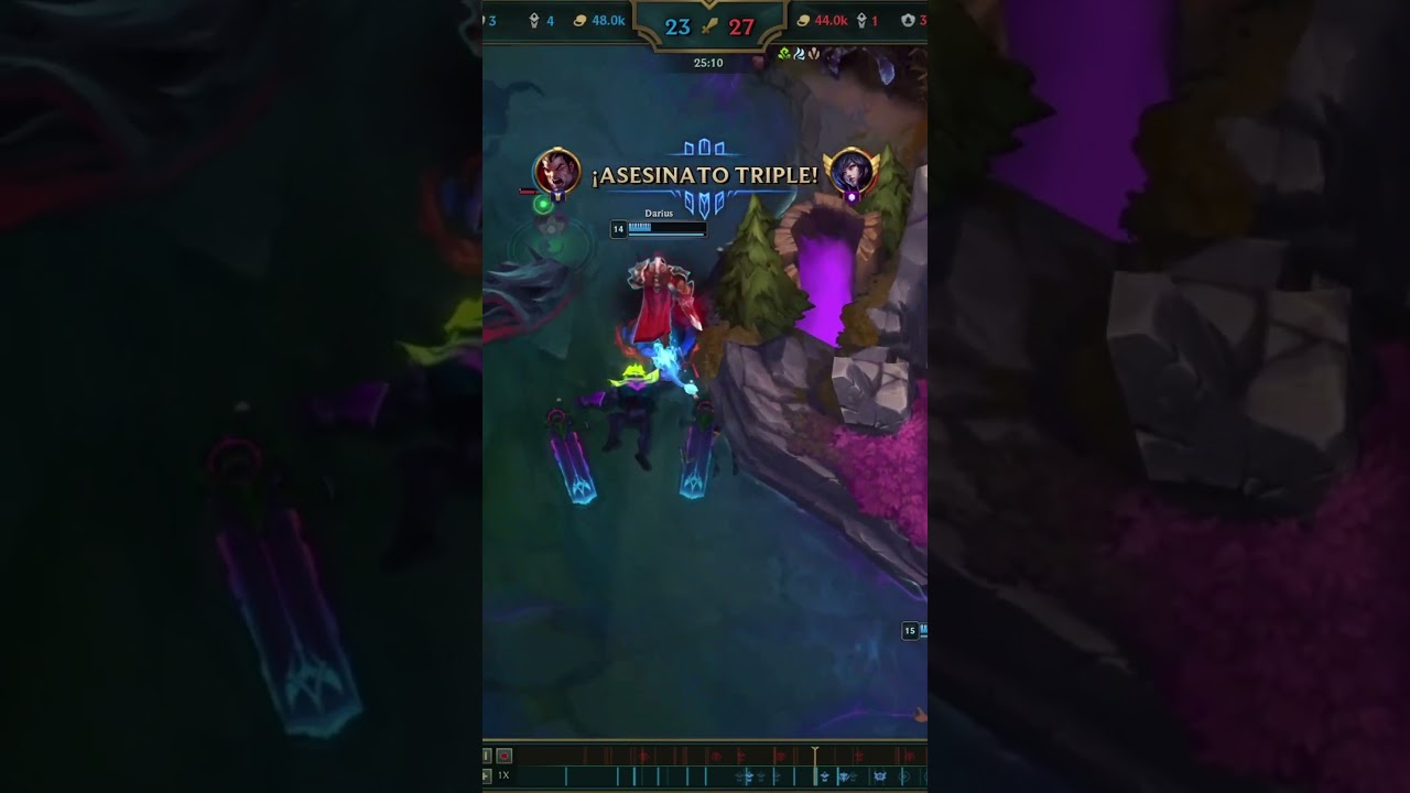 Darius chino 2playin1 #darius  #leagueoflegends  #lol  #cuadrakill  #ranked