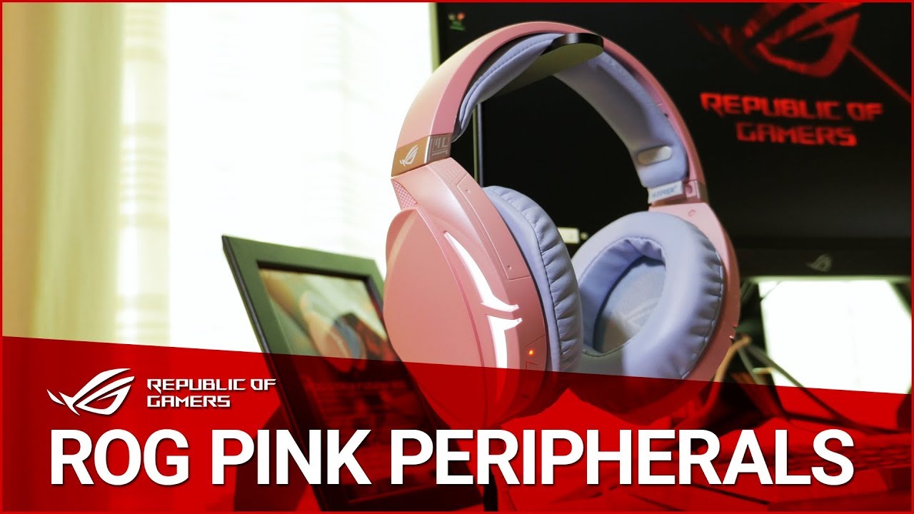 ROG PNK LTD Peripherals Line - News from CES 2019