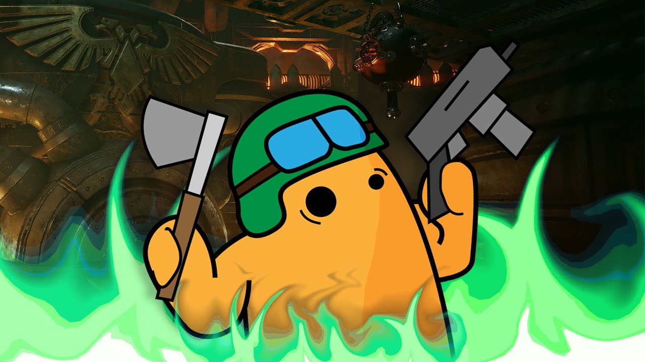 Actual Tank Commander tries WH40K: Darktide Beta!