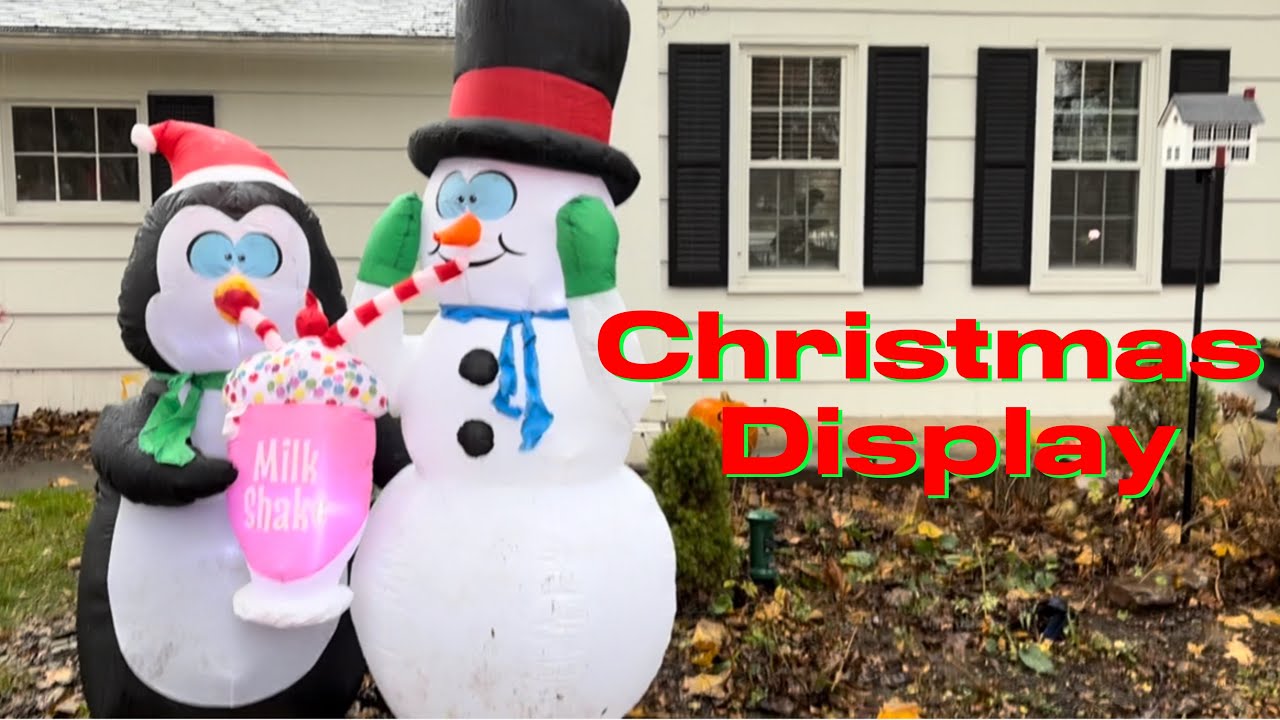Starting my 2025 Christmas Display | Part 1