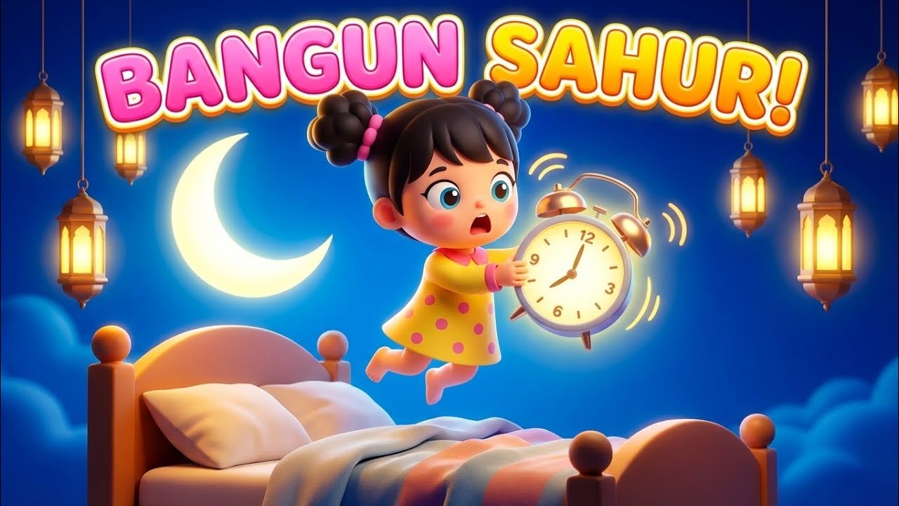 Bangun Sahur Lagu Anak Ramadhan Ceria | Sheza Kids Songs