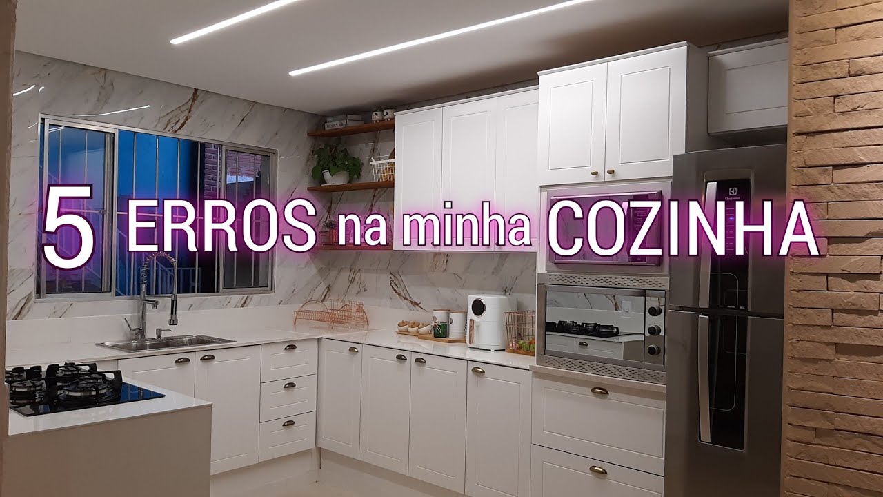 5 ERROS DA MINHA COZINHA | Frescurinhas da Bia