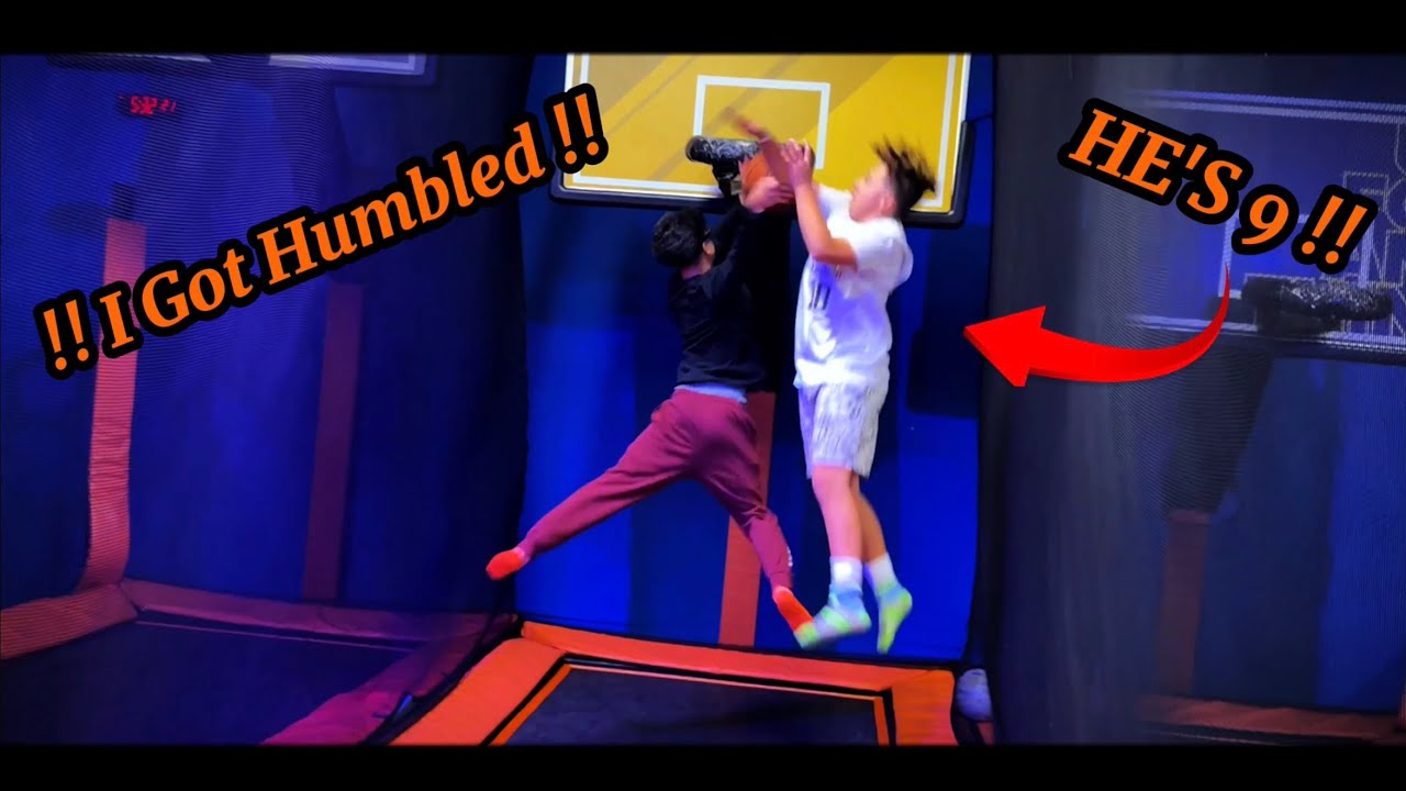 9 Year Old Humiliates Me At SkyZone!!!