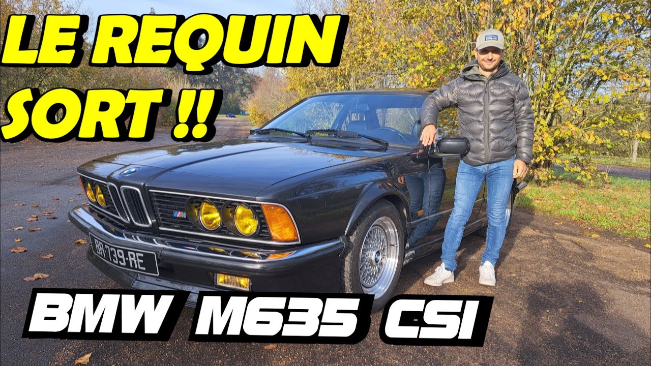 L'ETAT de FOU et la PAROLE de Proprio sur le REQUIN NOIR BMW M635 CSI !