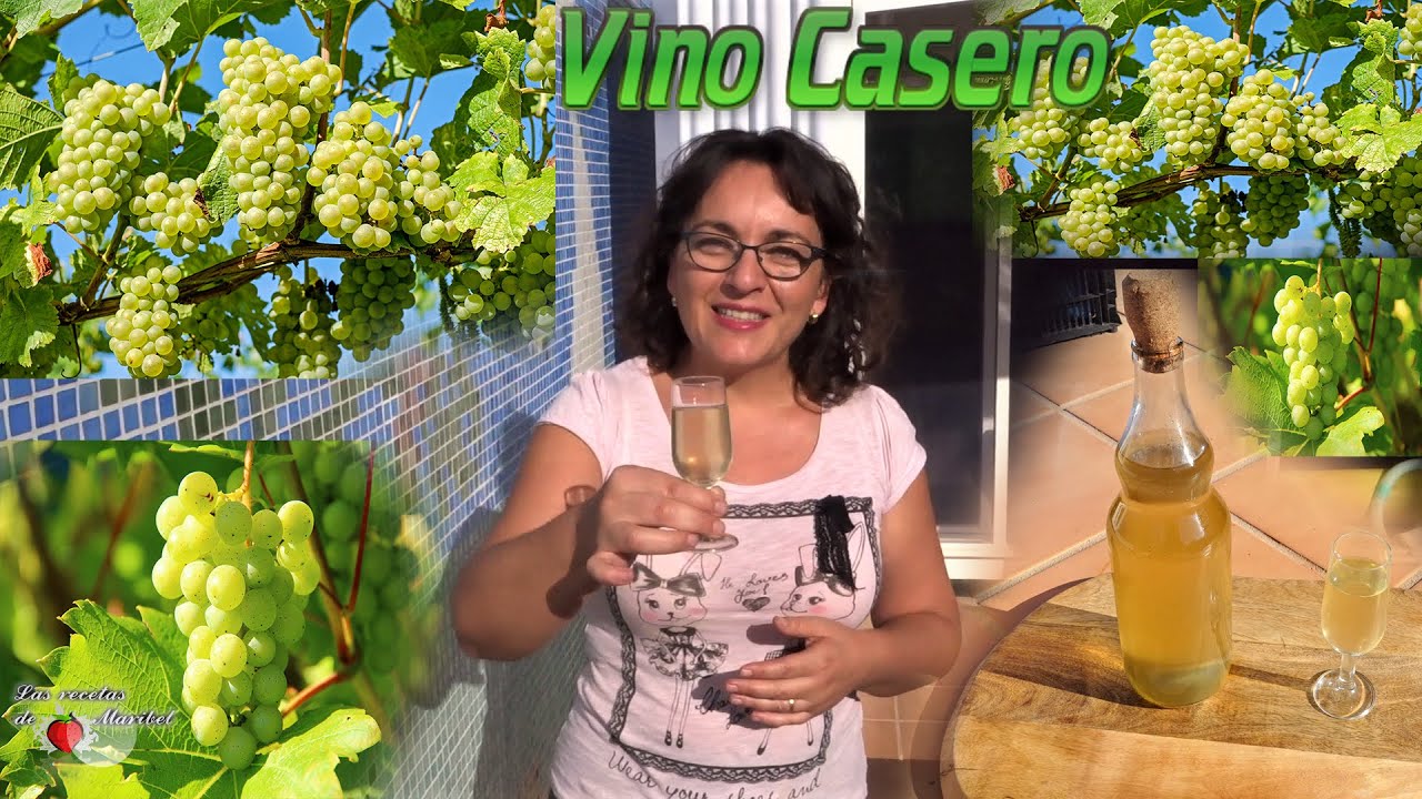 Vino Blanco Casero Puro sin Aditivos