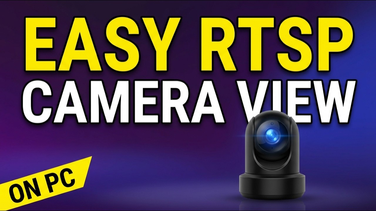 How to View IP Cameras on Your Computer Using RTSP Protocol | Step-by-Step Guide