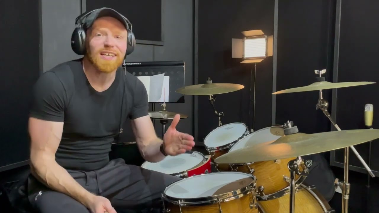 Funky Five Stroke Roll Drum Fill - One Minute Drum Lesson