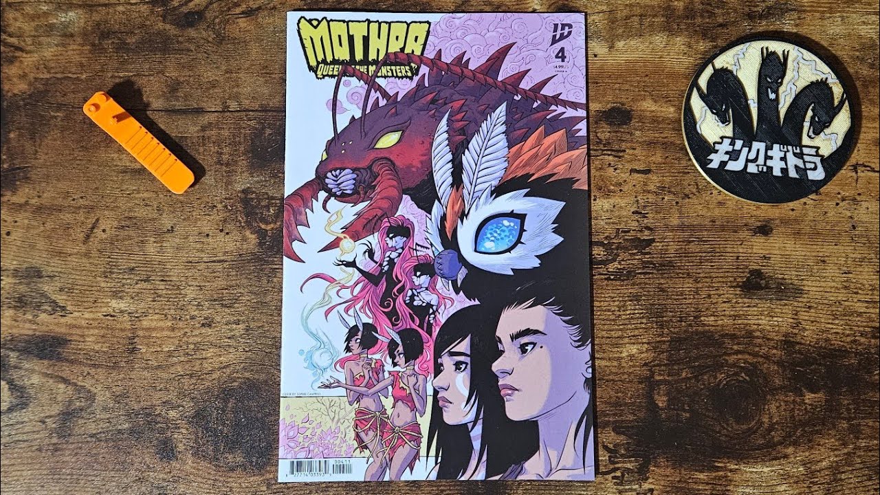 Mothra: Queen of the Monsters issue 4 - comic review